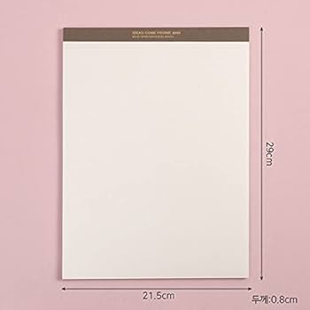 Amazon | リーガルパッド ノート メモ帳 A4 罫線なし 無地 シンプル Amazon | リーガルパッド ノート メモ帳 A4 罫線なし 無地 シンプル